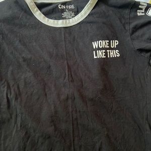 Black Flawless shirt for sale.